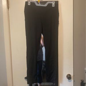 Letsfit, black leggings, size XL, pockets on both legs. Never worn.